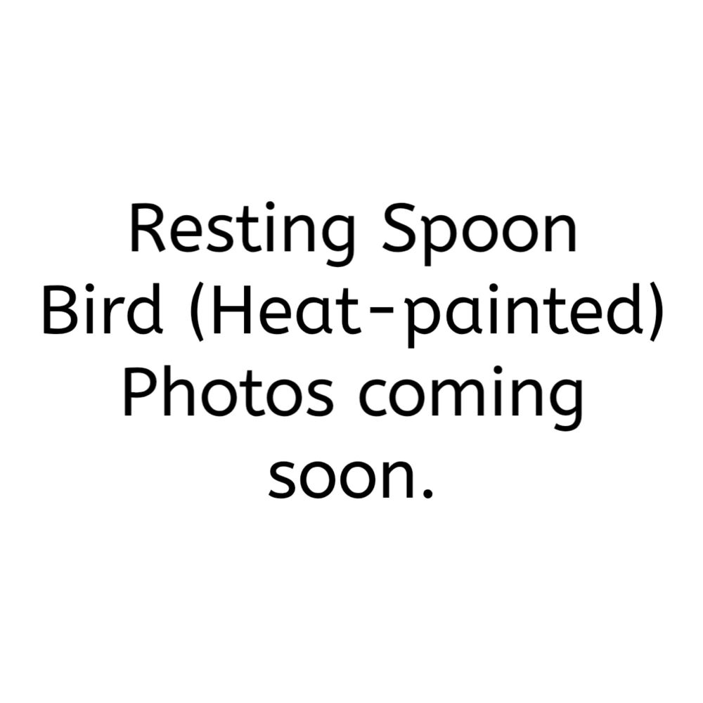 Made to Order: Resting Spoon Bird (Heat-painted)