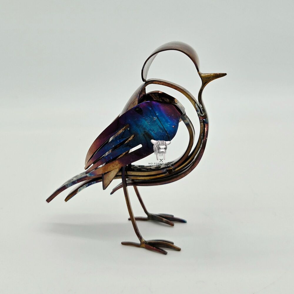 Made to Order: Fork Bird (Heat-painted)