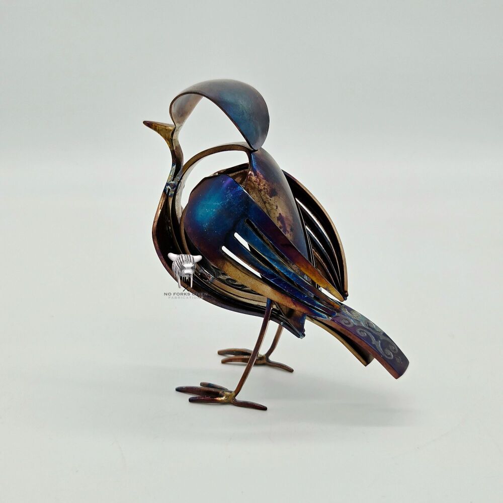 Made to Order: Fork Bird (Heat-painted)