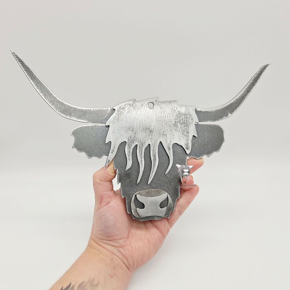 Made to Order: Highland Cow Decoration (Wall-mountable)