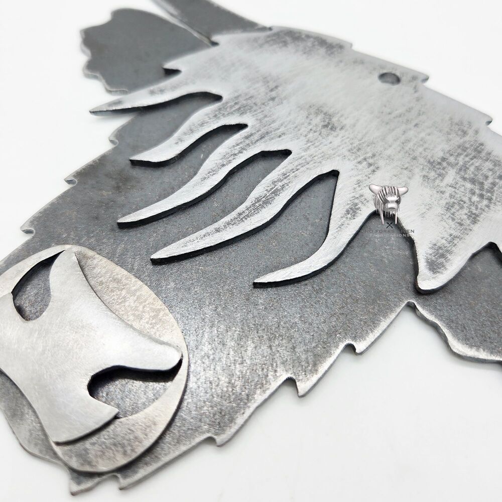 Made to Order: Highland Cow Decoration (Wall-mountable)