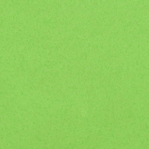 Wool Blend Felt Squares 9 x 9 Inch (2 Pack) - Lime Green
