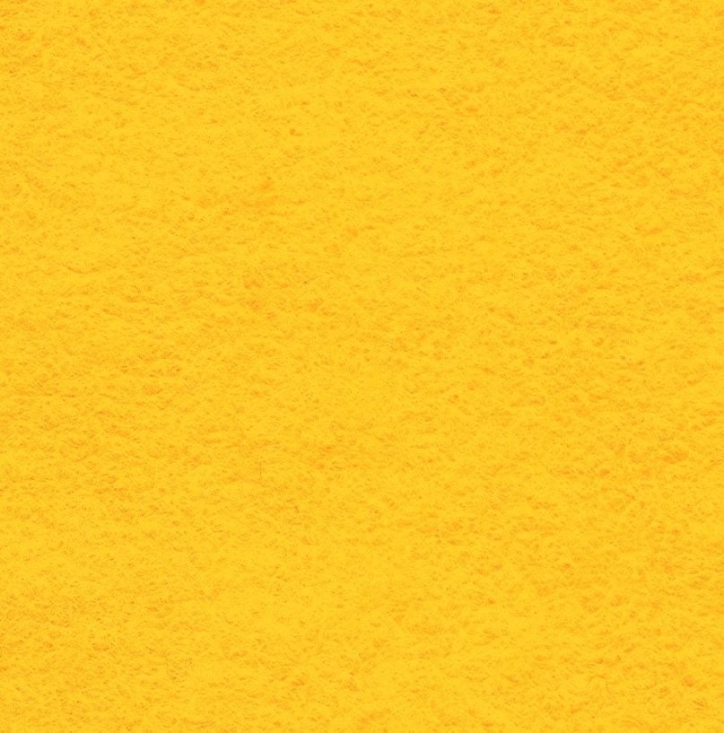 Wool Blend Felt Squares 9 x 9 Inch (2 Pack) - Yellow