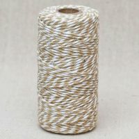 2mm Wide Bakers Twine - Natural/White