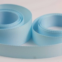 5 Metres Quality Grosgrain Ribbon 3mm Wide - Light Blue