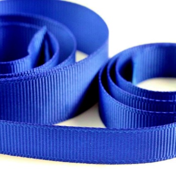 5 Metres Quality Grosgrain Ribbon 15mm Wide - Royal Blue