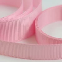 5 Metres Quality Grosgrain Ribbon 25mm Wide - Light Pink