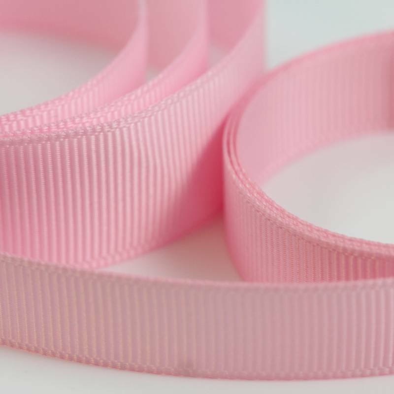 5 Metres Quality Grosgrain Ribbon 25mm Wide - Light Pink