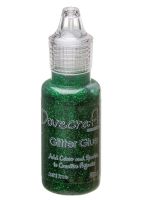 Dovecraft Glitter Glue 20ml - Forest Green