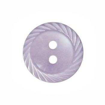 Round Mill Edge Buttons Size 26 - Lilac
