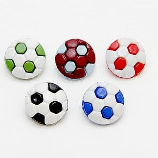 Novelty Football Buttons - 13mm