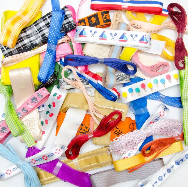 10 Metre Bundle of Assorted Patterned Ribbons