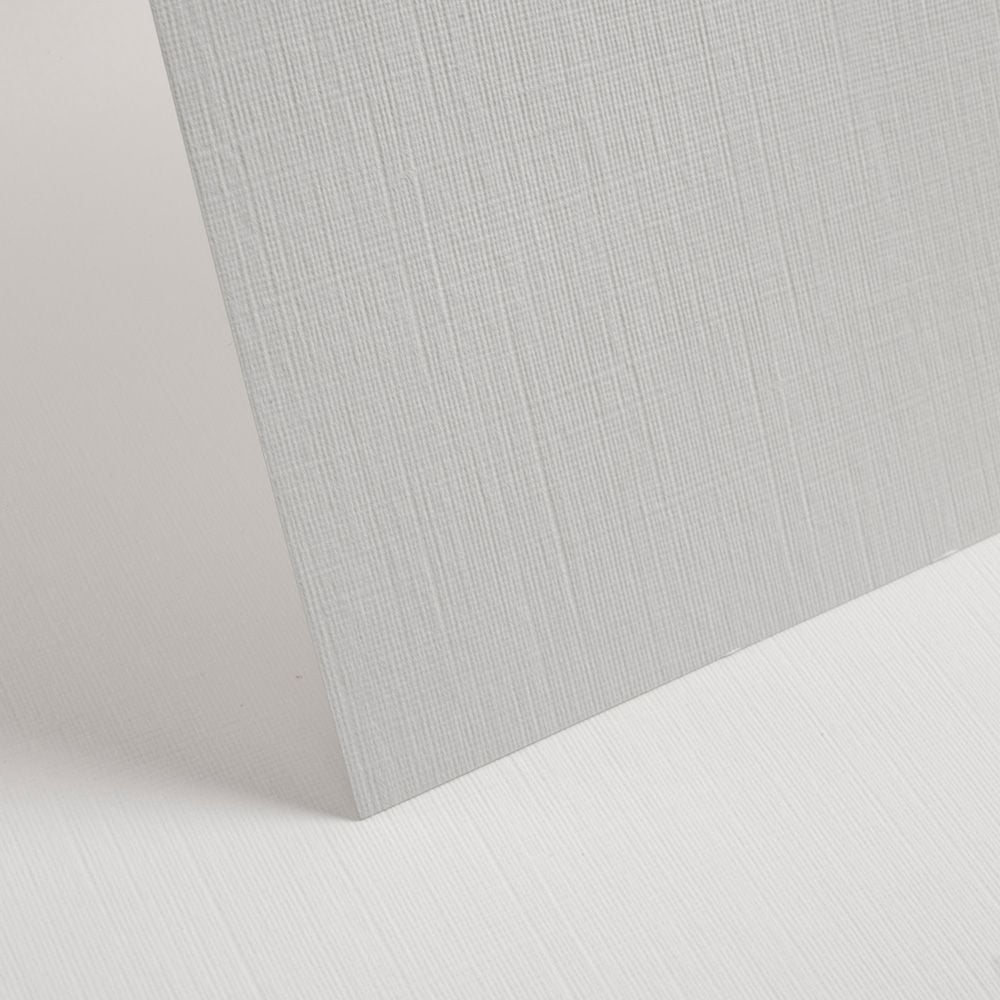 A4 Textured White Linen Card - 255gsm
