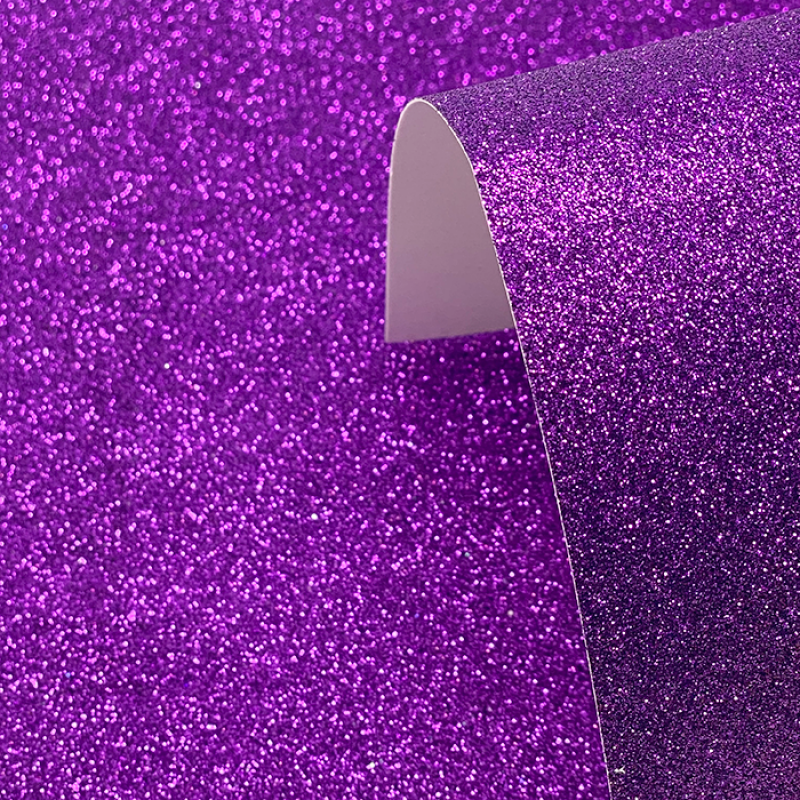 A4 Purple Glitter Card - Low Shed 220GSM