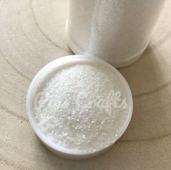 Sparkly Fine Multi Purpose Glitter 50g - Iridescent White