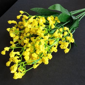 Beautiful Artificial Gypsophila Flowers  - Mustard