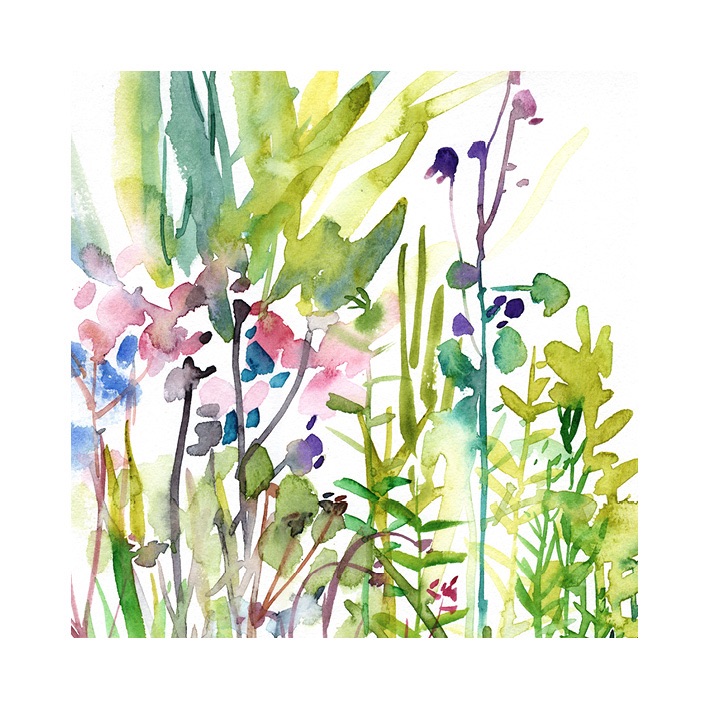 May Garden signed Print