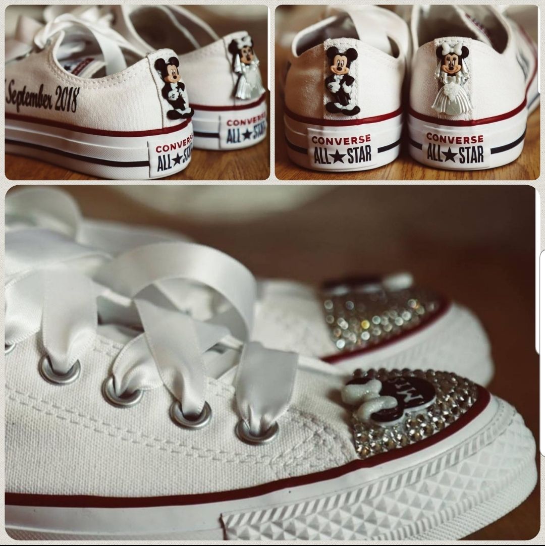 Mickey and Minnie Disney Wedding Converse.