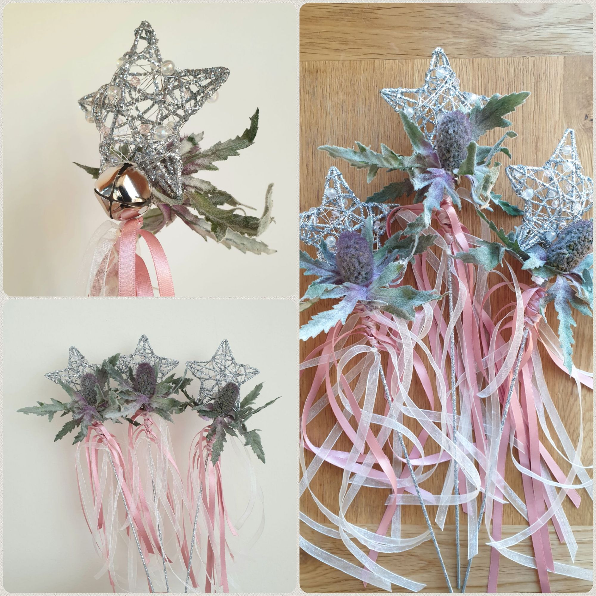Thistle wand, scottish wedding