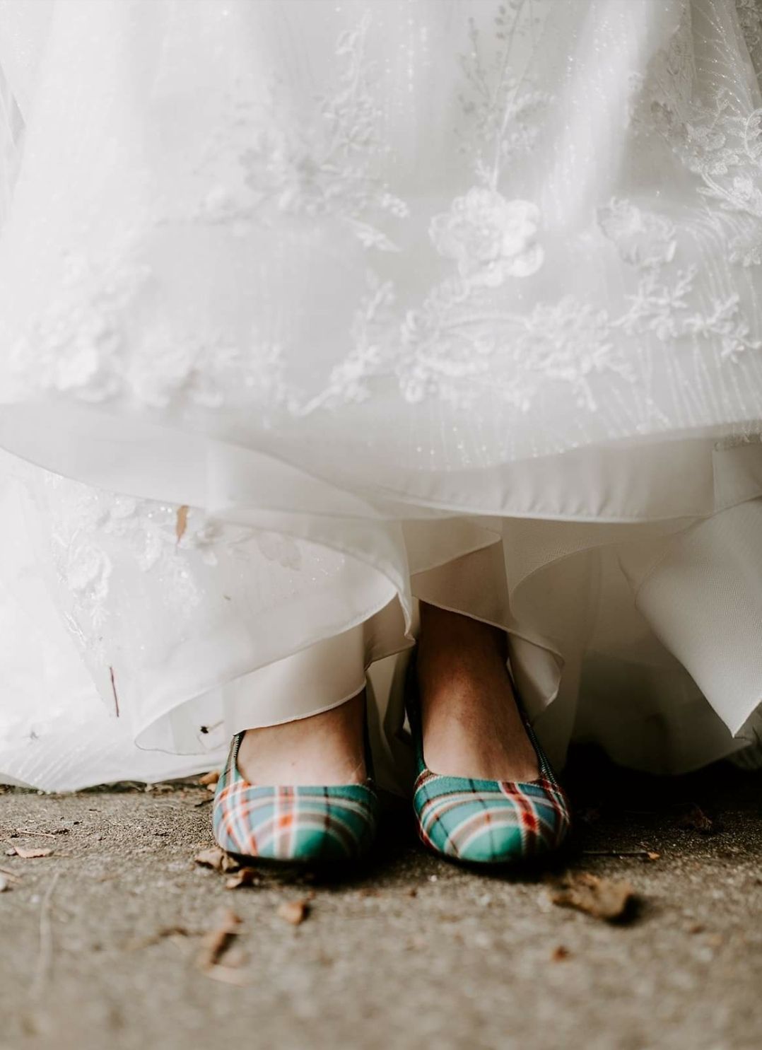 Beautiful Anderson Tartan Court shoes, bespoke custom tartan  wedding shoes