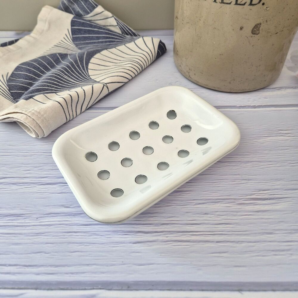 Enamel Soap Dish