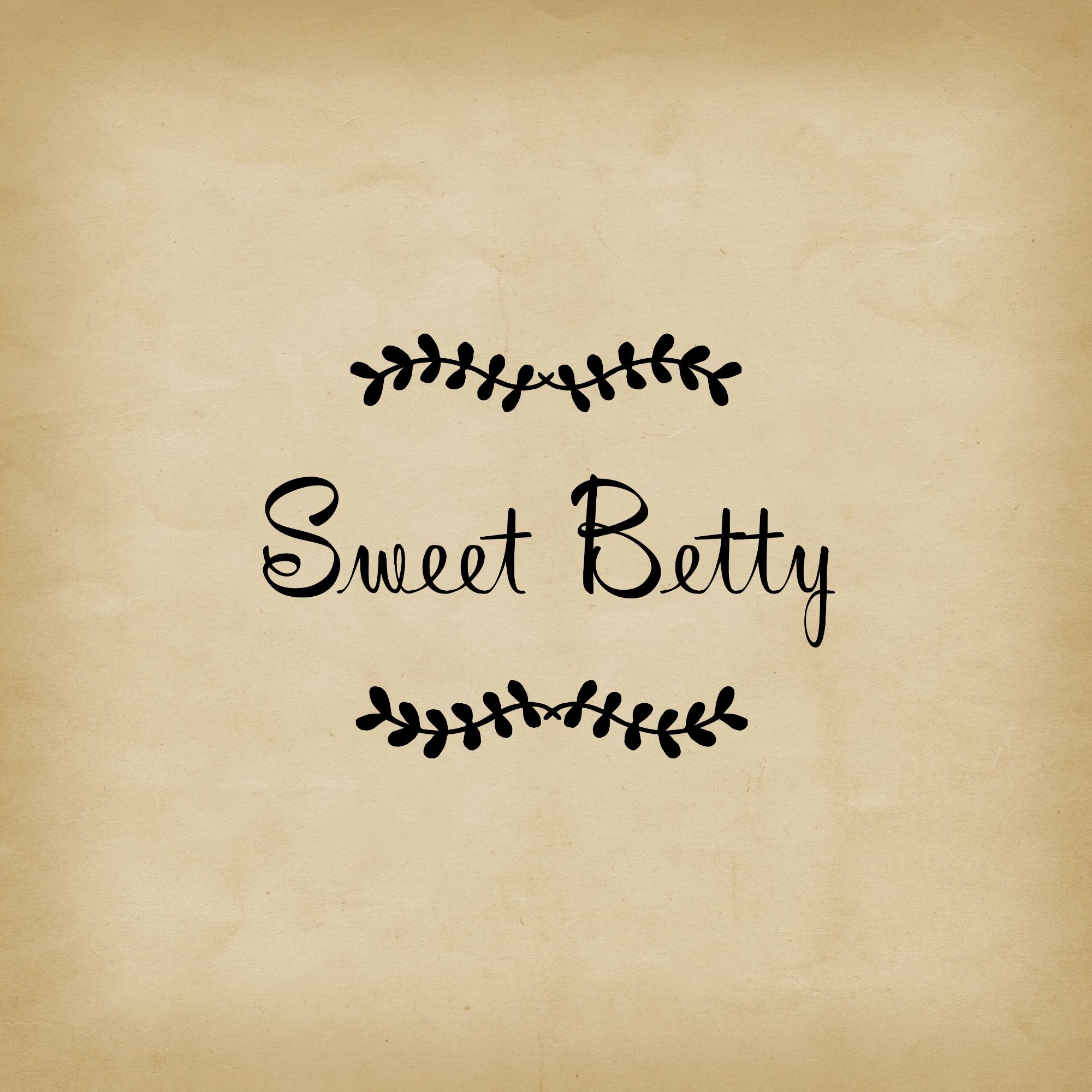 to Sweet Betty