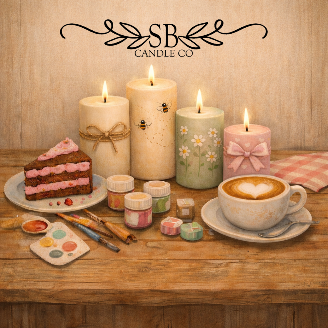 2 Hour - Candle Painting Workshop - Thur 26th Mar 2026 @ 6PM