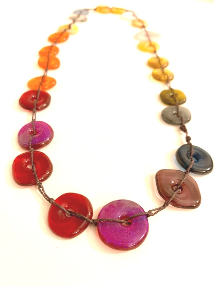 Colourscape Pebble Necklace  RO-5
