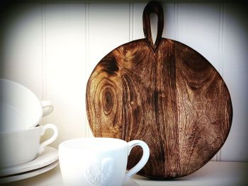 Rustic Dark Wood Platter / Chopping Board