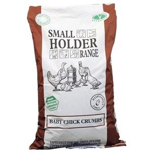 smalle holder range baby chick crumb 5kg bag