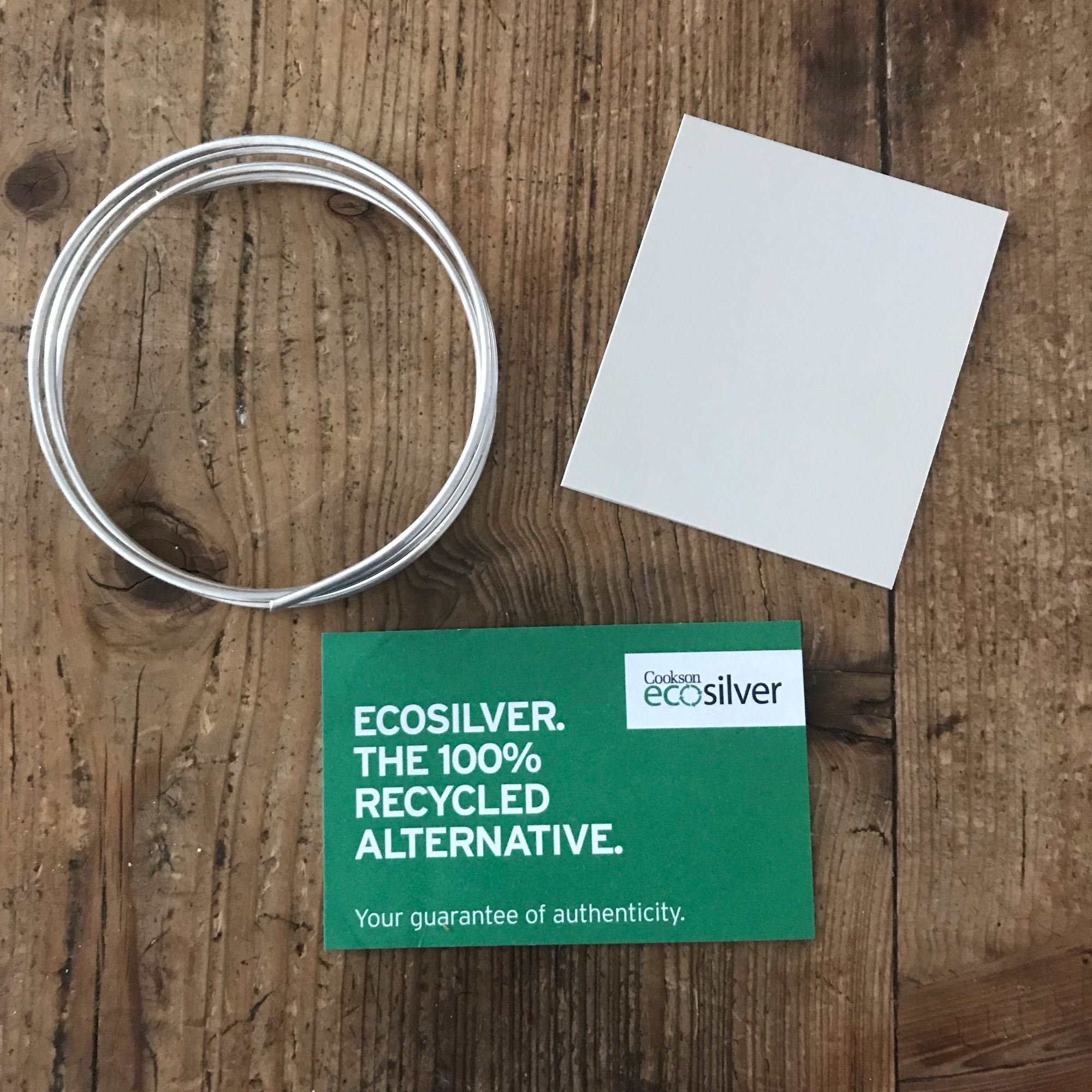 ECOSILVER METAL SHEET AND ECOSILVER WIRE