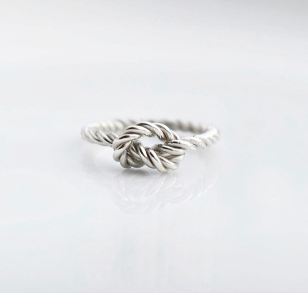 Eternity Knot Rope Ring