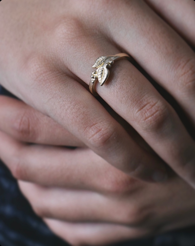 Forest Ring size N 1/2