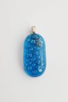 Bubbles - Turquoise blue bubbles pendant