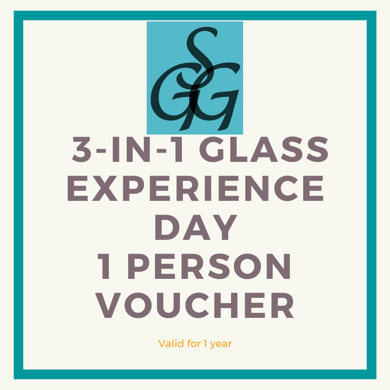 3-in-1 Glass Experience Day voucher for 1 person