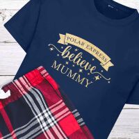 Personalised believes christmas discount pyjamas