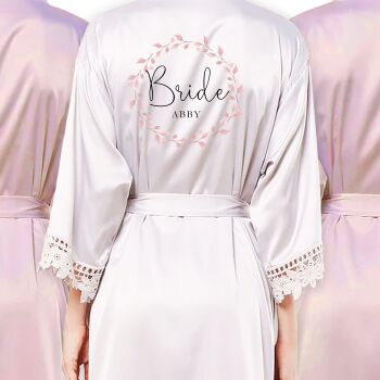 PERSONALISED BRIDAL PARTY ROBES (ABBY)
