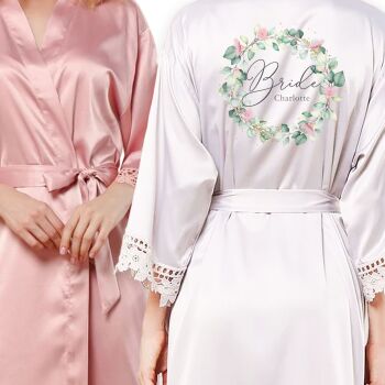 PERSONALISED BRIDAL PARTY ROBES (CHARLOTTE)