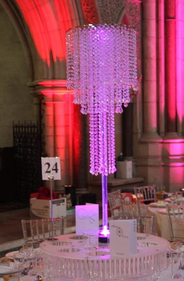 Crystal Table Chandeliers