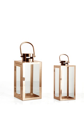 Rose Gold Lanterns