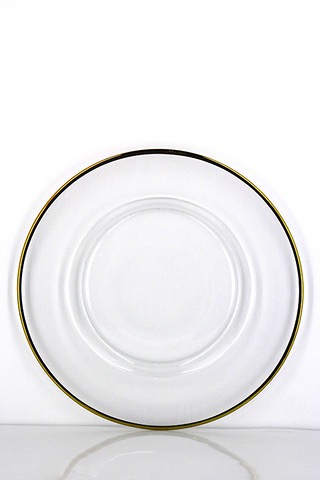 Glass Charger Plates 