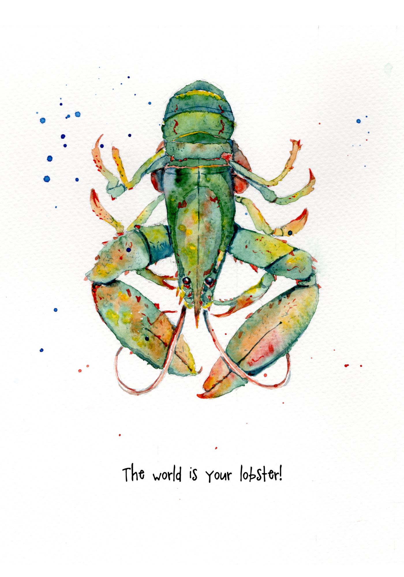 The world is your lobster copy