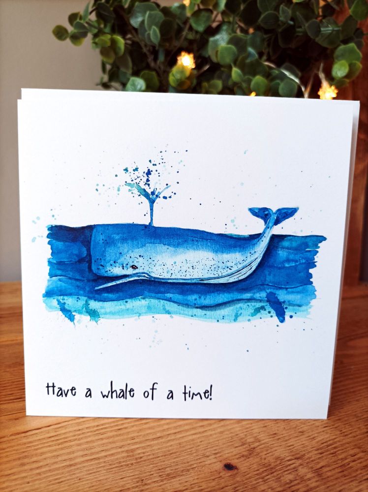 Have a whale of a time!