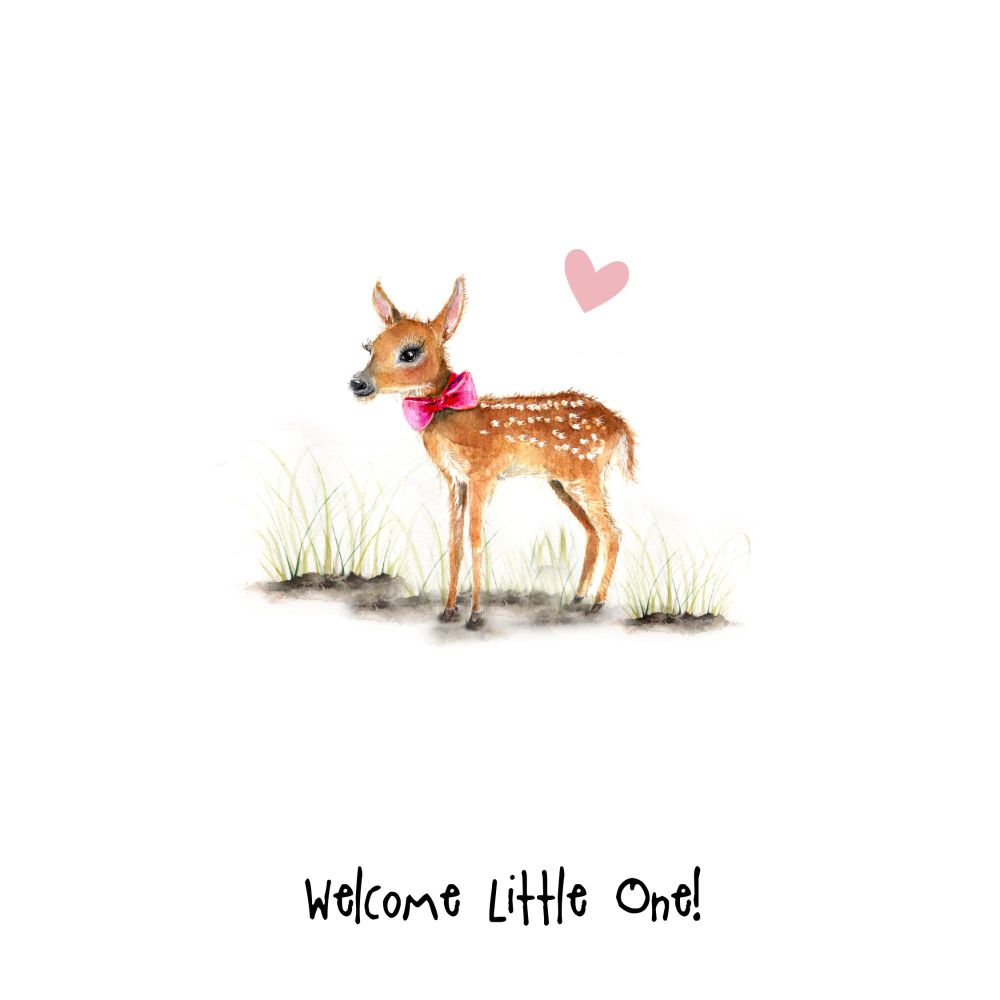 KIDS - 003C Welcome little one girl