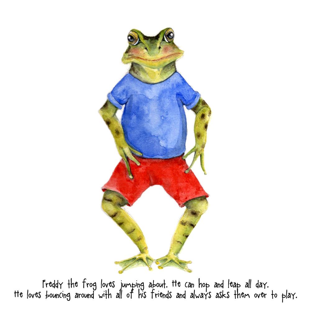 FF - 008C Freddy the frog