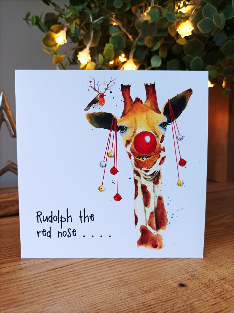 Rudolph the red nose...