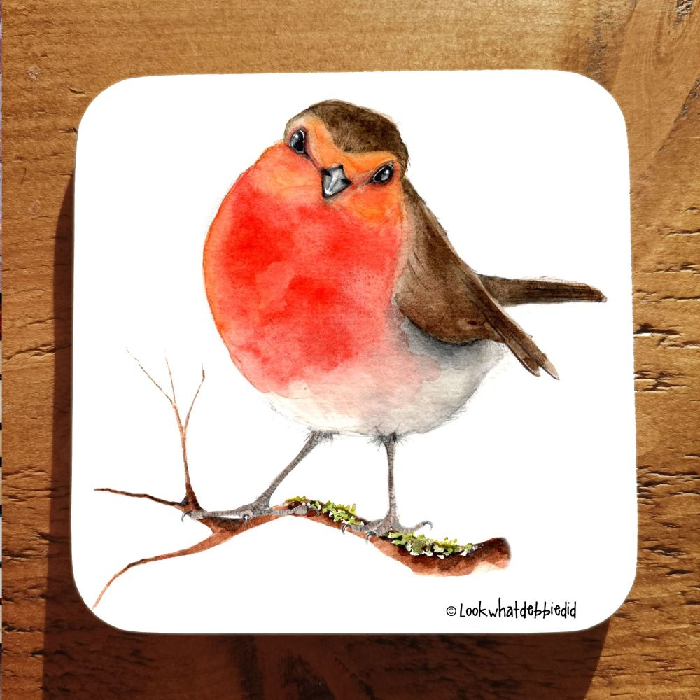 Bob the robin Coaster