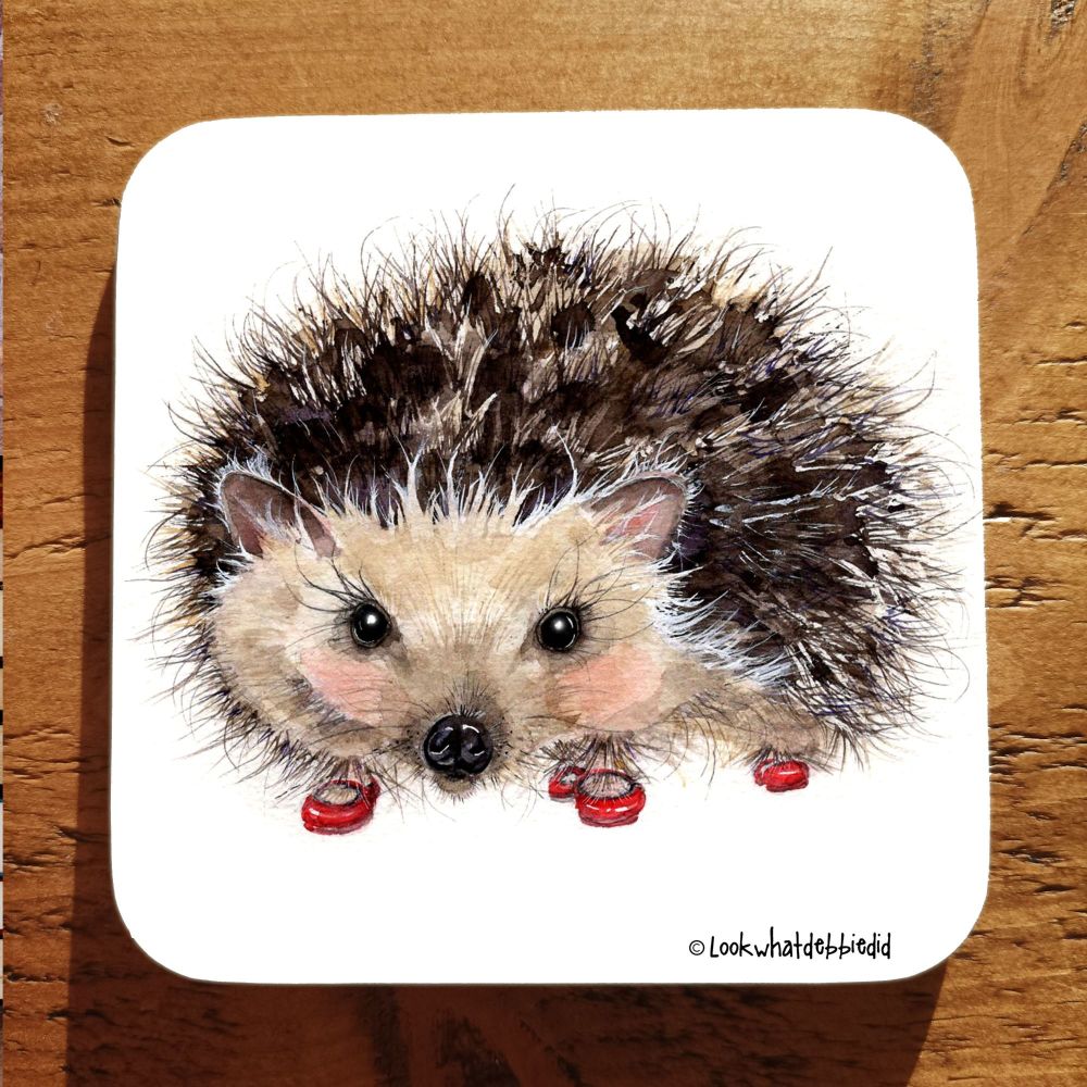 COASTER - 002 Dotty the hedgehog