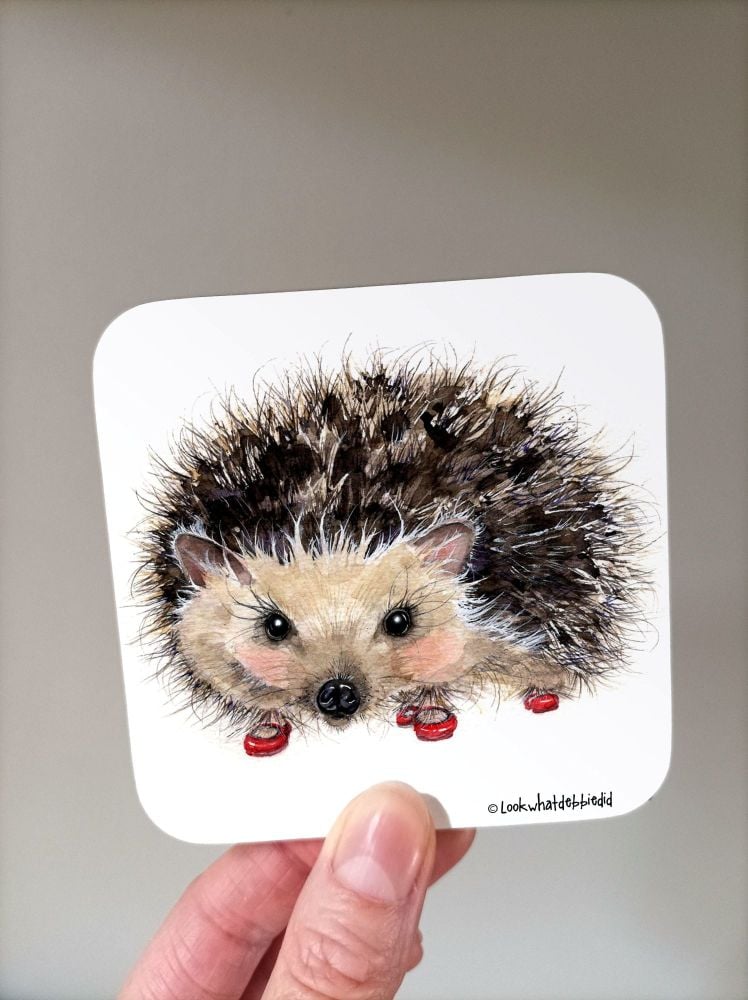 Dotty the hedgehog Coaster