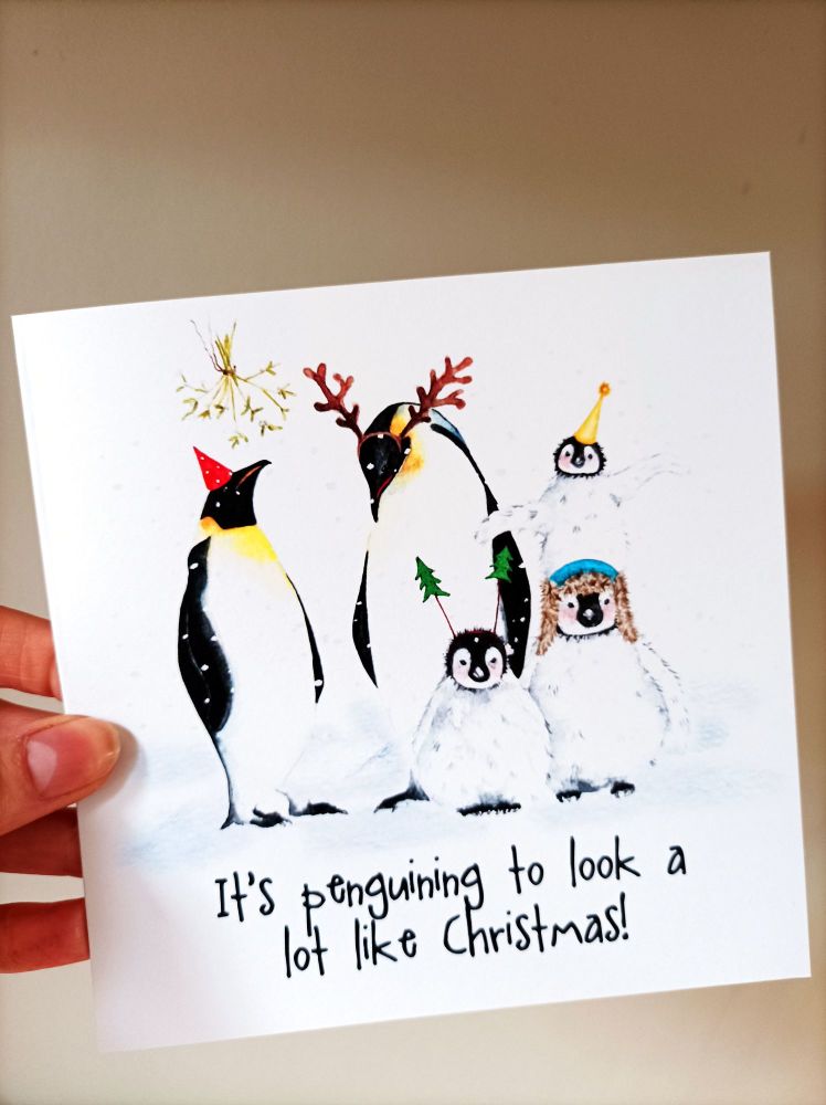 Its penguining to look a lot like Christmas!